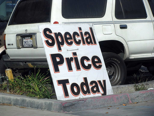 special price